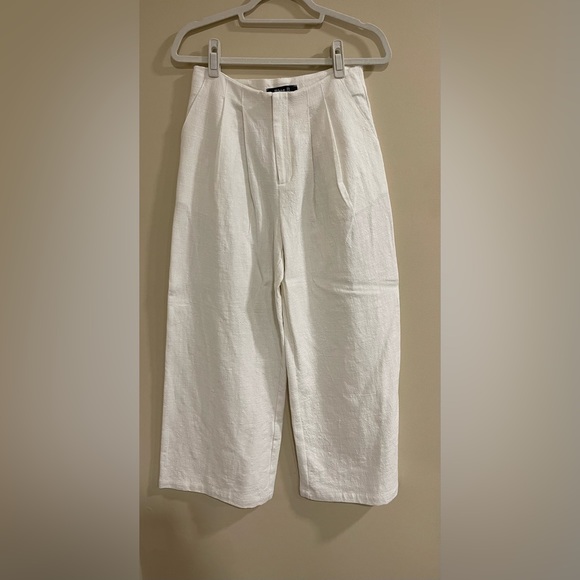 Blue B white wide leg pants - Picture 7 of 7